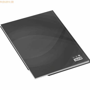 Notizbuch A4 notes carbon black kariert 96 Blatt-1