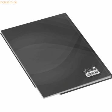 RNK Verlag Notizbuch "notes carbon black", DIN A5, liniert-1