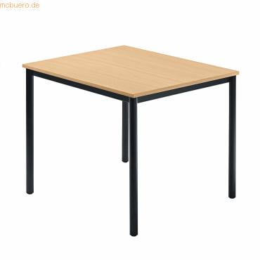 Hammerbacher Konferenztisch Premium, Quadratrohr, BxT 800 x 800 mm-0