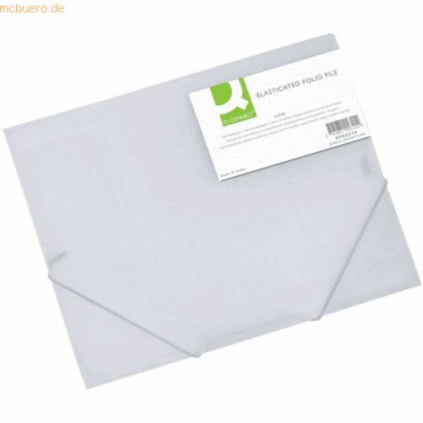 Eckspanner A4 PP mit Einschlagklappen transparent