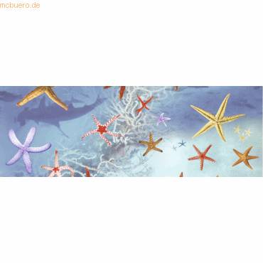 Transparentpapier 115g/qm A4 VE=25 Blatt Maritim Seesterne-0