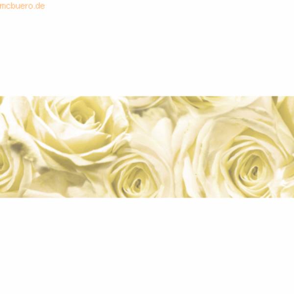 Transparentpapier 115g/qm 50x61cm Rosen champagner
