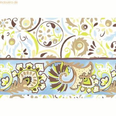 Transparentpapier Rolle 115g/qm 50x61cm Florentine hellblau-0