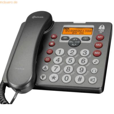 Audioline PowerTel 58 Plus - Telefon mit Schnur