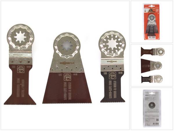 FEIN E-Cut Starlock Plus Sägeblatt Combo inkl. 3 Sägeblättern ( 35222952030 )