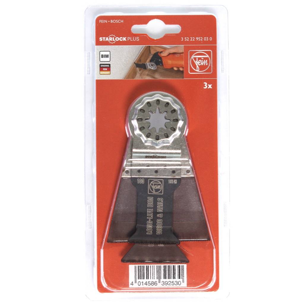 FEIN E-Cut Starlock Plus Sägeblatt Combo inkl. 3 Sägeblättern ( 35222952030 )-2