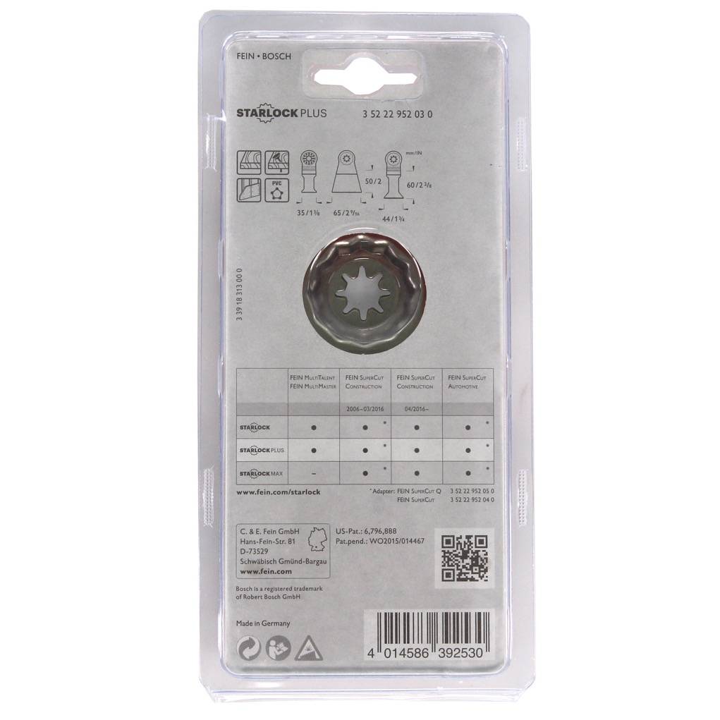 FEIN E-Cut Starlock Plus Sägeblatt Combo inkl. 3 Sägeblättern ( 35222952030 )-4