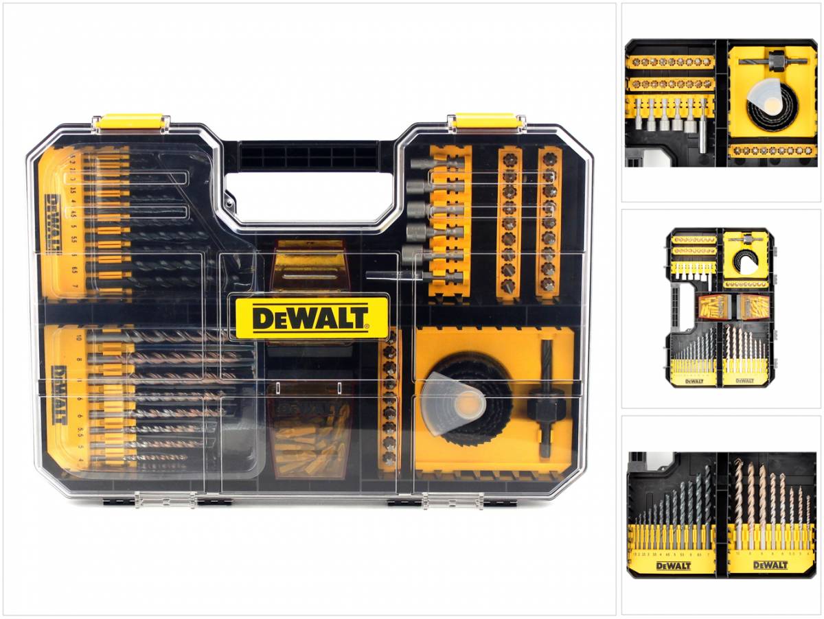 DeWalt DT 71569 T-Stak Universal 100 tlg. Bit & Bohrer - Set-0