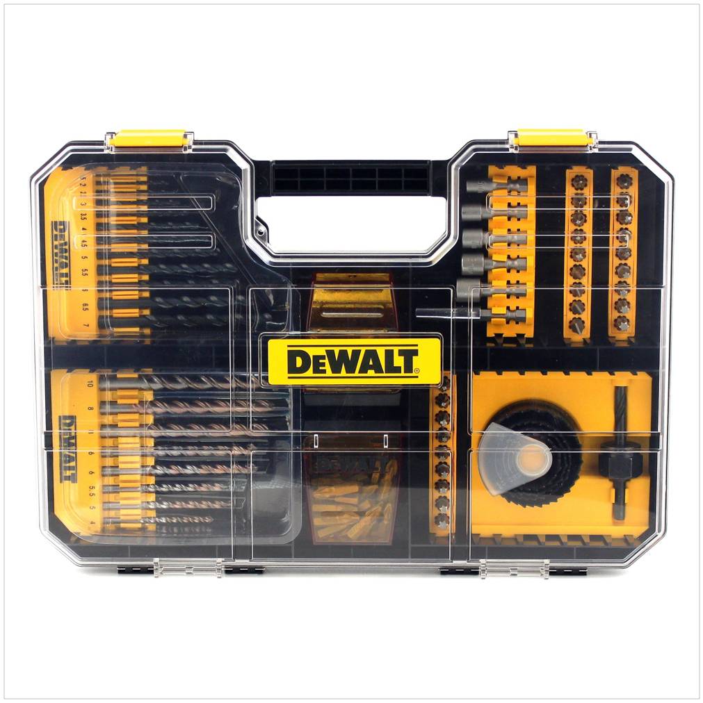 DeWalt DT 71569 T-Stak Universal 100 tlg. Bit & Bohrer - Set-1