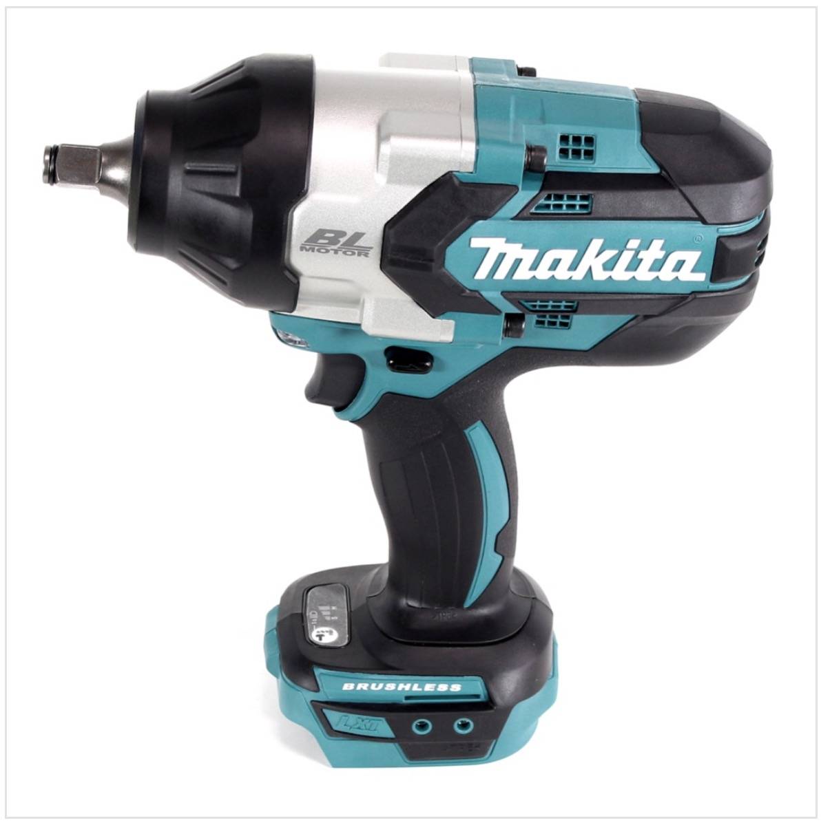 Makita DTW 1002 RMJ Akku Schlagschrauber 1/2“ 18V 1000Nm Brushless + 2x Akku 4,0Ah + Ladegerät + Makpac-2