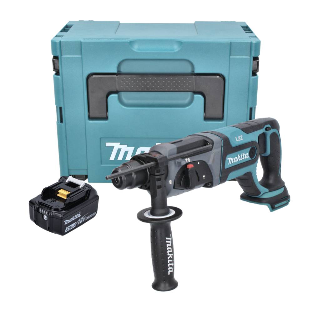 Makita DHR 241 F1J Akku Bohrhammer 18 V 2,0 J SDS plus + 1x Akku 3,0 Ah + Makpac - ohne Ladegerät-1
