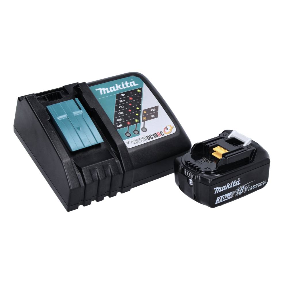 Makita DHR 241 RF1J Akku Bohrhammer 18 V 2,0 J SDS plus + 1x Akku 3,0 Ah + Ladegerät + Makpac-4