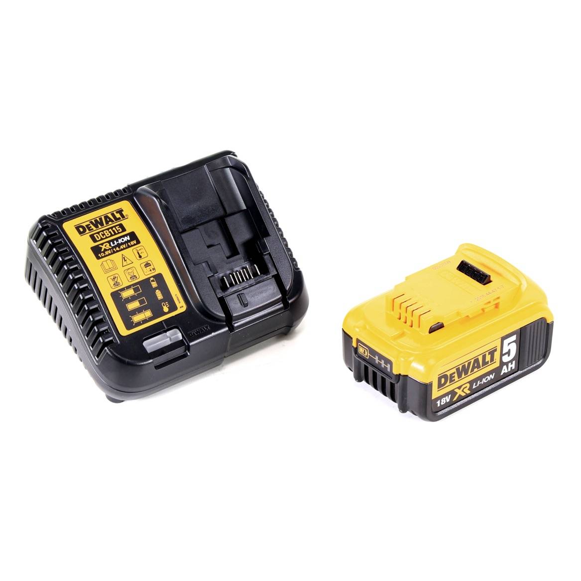 DeWalt DCD 777 P1 Akku Bohrschrauber 18V 65Nm Brushless + 1x Akku 5,0Ah + Ladegerät + TSTAK-4