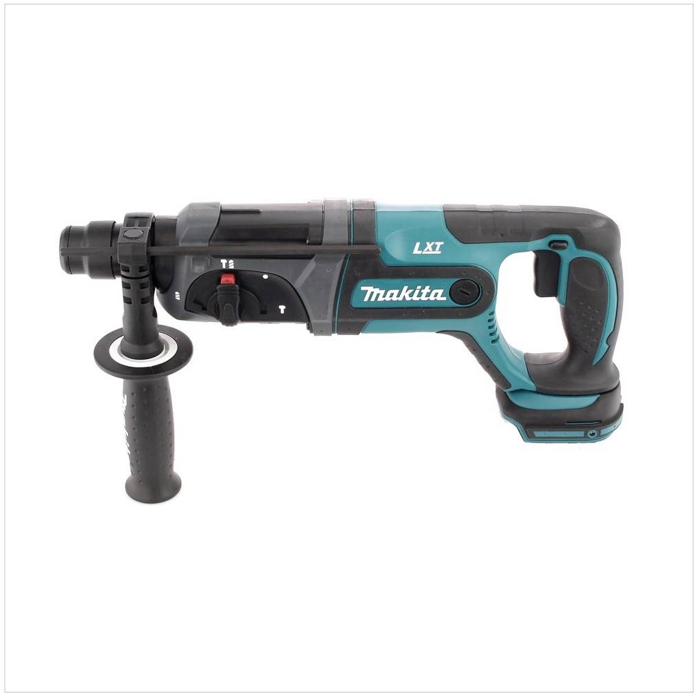Makita DHR 241 18 V Li-ion Akku Bohrhammer mit SDS-Plus Aufnahme Solo + Makita D-42444 SDS-Plus Bohrer Meißel Set 17 tlg-3