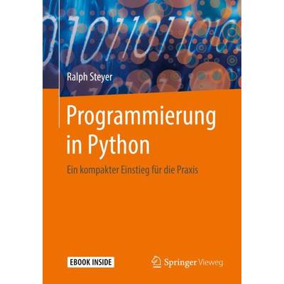 Programmierung in Python | Springer Fachmedien Wiesbaden GmbH | Ralph Steyer