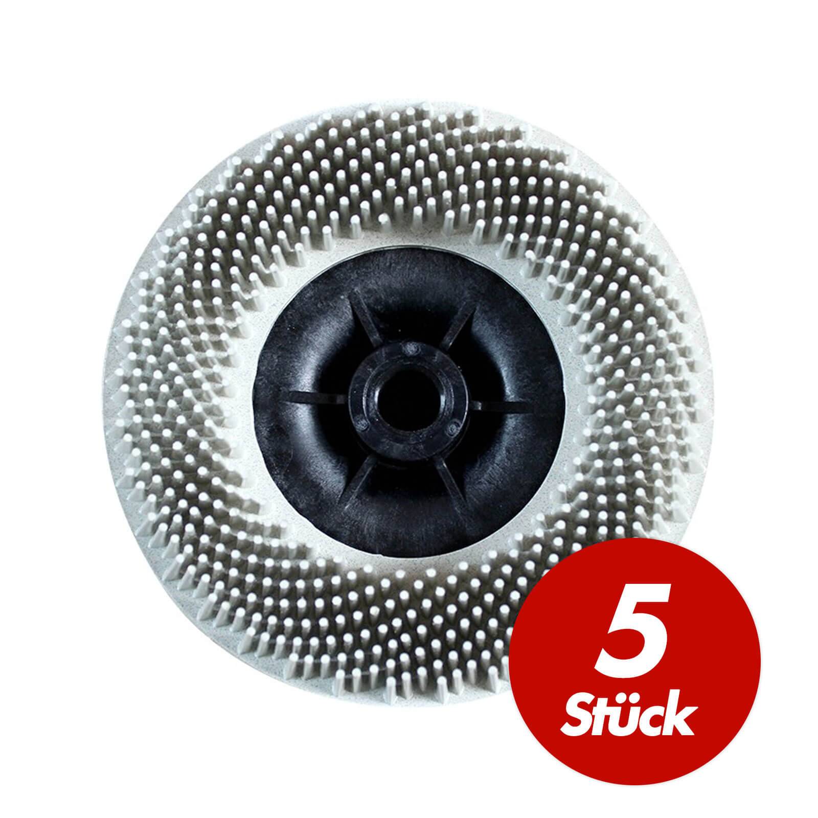3M Bristle Disc Hochleistungsscheiben 115 mm M14 - 5 Stück - Körnung:K. 80 - gelb-2
