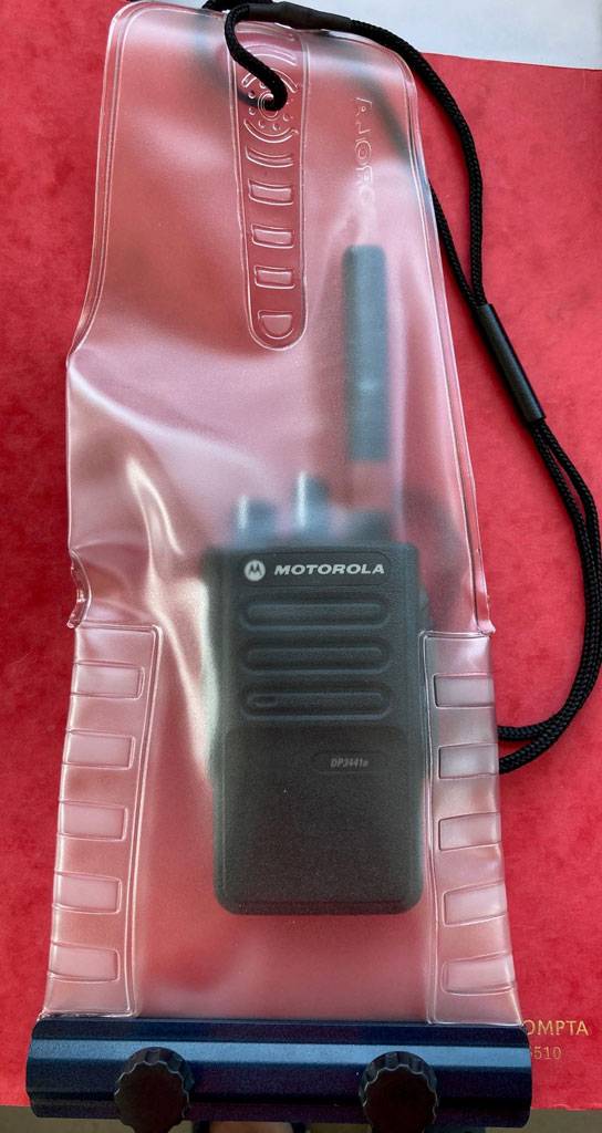 Motorola wasserdichte Tasche für Handfunkgeräte HLN9985B-2