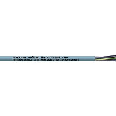 LAPP ÖLFLEX® CLASSIC 110 H Steuerleitung 14 G 1 mm² Grau 10019970-500 500 m