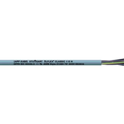 LAPP ÖLFLEX® CLASSIC 110 H Steuerleitung 25 G 1.50 mm² Grau 10019938-500 500 m