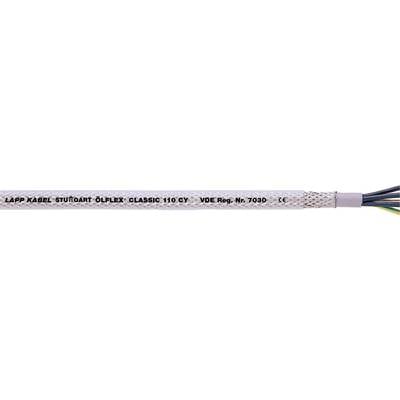 LAPP ÖLFLEX® CLASSIC 110 CY Steuerleitung 34 G 0.75 mm² Transparent 1135134-500 500 m