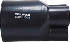 Cellpack Schrumpf-Aufteilkappe für 4x150-55qmm SEH4/150-55/schwarz-0