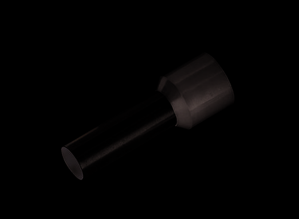 Cimco 18 2344 Aderendhülse 4 mm² Teilisoliert Grau 100 St.