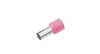 Cimco 18 0988 Aderendhülse 0.25 mm² Teilisoliert Violett 100 St.