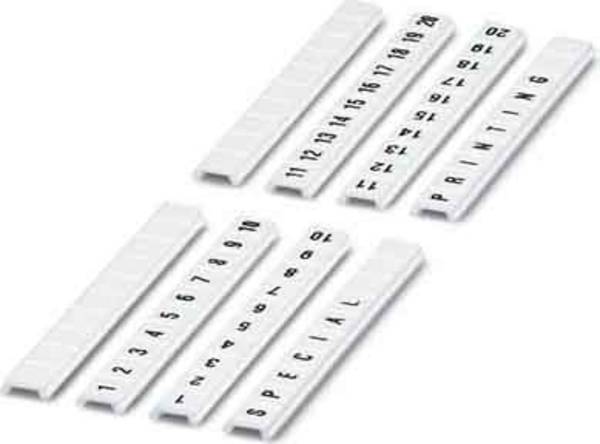 10 Stk. Phoenix Contact Zackband ZBF 5,qr:11-20