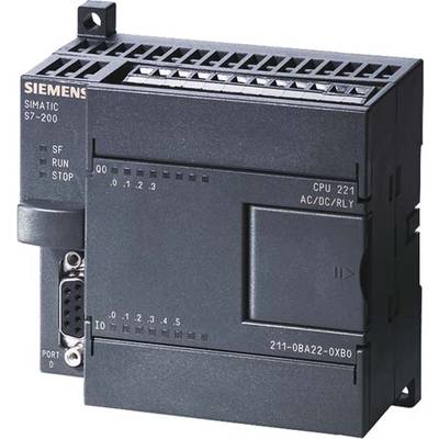 Siemens Indus.Sector CPU 221 Kompaktgerät 6 DE DC/4 DA Relais 6ES7211-0BA23-0XB0