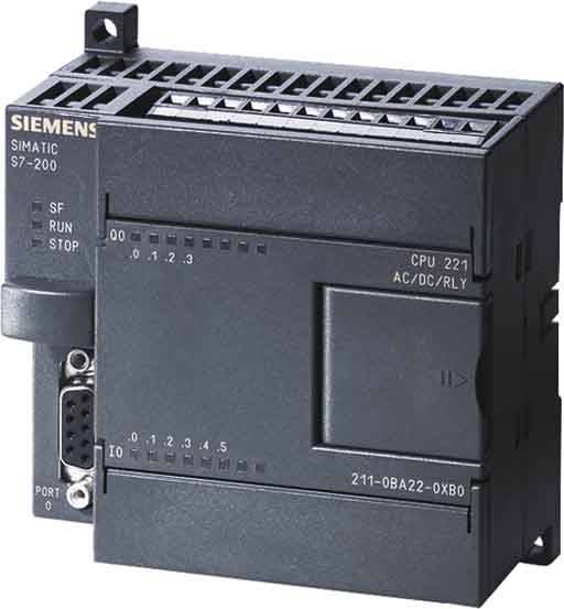 Siemens Indus.Sector CPU 221 Kompaktgerät 6 DE DC/4 DA DC 6ES7211-0AA23-0XB0-1