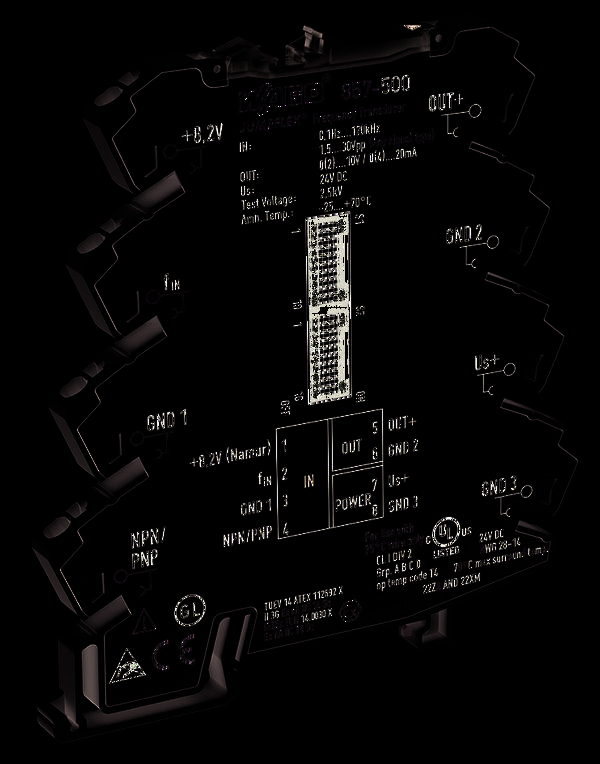 WAGO GmbH & Co. KG Frequenzmessumformer 857-500