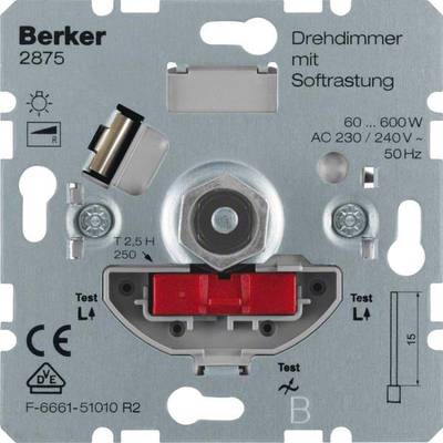Berker GmbH & Co. KG   K Drehdimmer   2875 mit Softrastung Hauselektronik