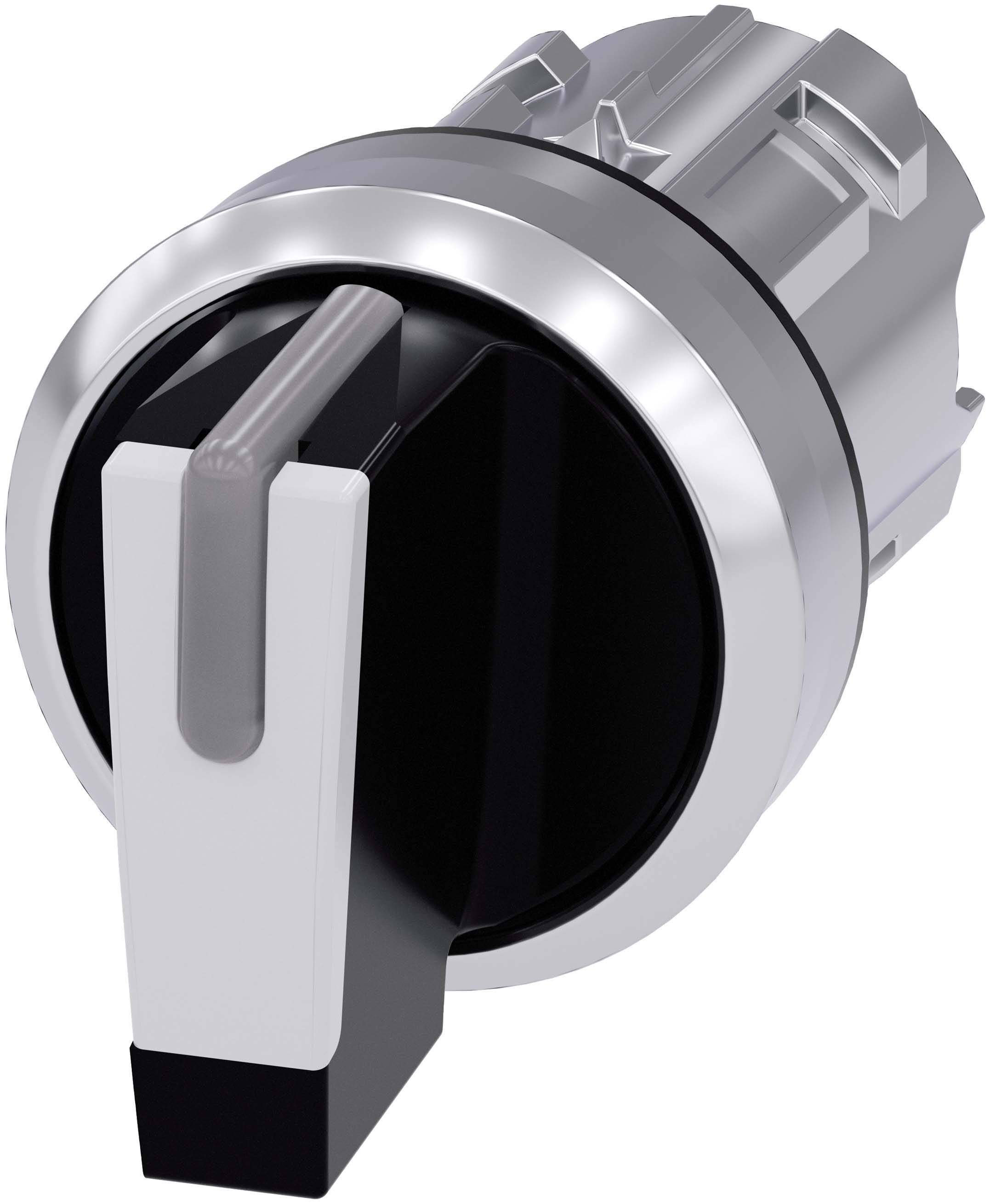 Siemens Dig.Industr. Knebelschalter schwarz, weiß 3SU1052-2BM60-0AA0