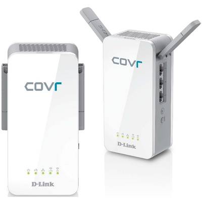 DLink Deutschland Hybrid Powerline Wi-Fi Kit COVR-P2502/E