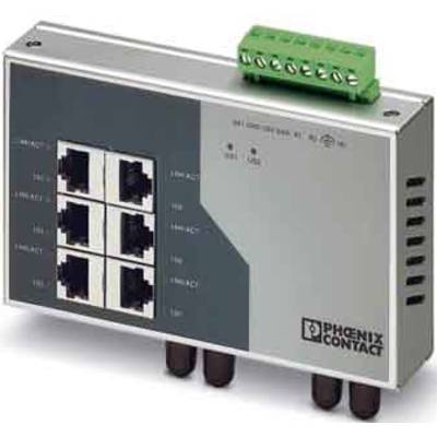Phoenix Contact Ethernet Switch 10/100 6TP-RJ45-Por FL SWITCHSF6TX/2FXST