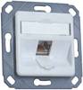 BTR NETCOM Anschlussdose, Cat.6A 1xRJ45,Upk,pws E-DATmod-1UPk-pws