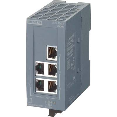 Siemens 6GK5005-0GA10-1AB2 Industrial Ethernet Switch  10 / 100 / 1000 MBit/s 