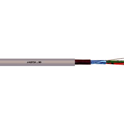 LAPP 30017787-500 Fernmeldekabel J-H(ST)H...BD 2 x 2 x 0.80 mm² Grau 500 m