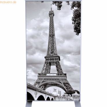 Trennwand HxBxT: 174x94x39cm Dekor Eifelturm