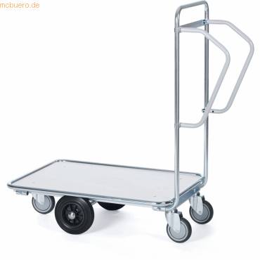 Stapelwagen Serie 200 1 Etage 125x62cm silber-0