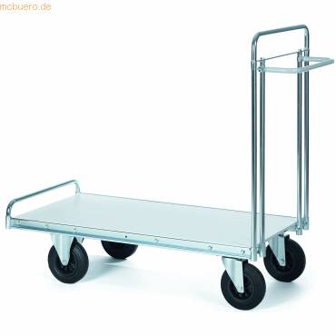 Stapelwagen Serie 400 Modell 54 1 Etage 80x52cm silber-0