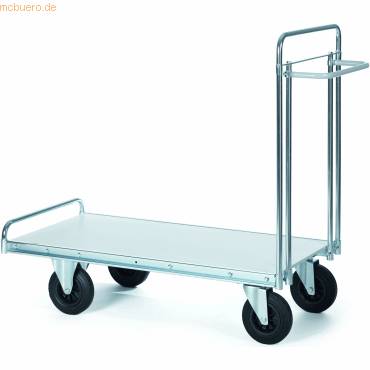 Stapelwagen Serie 400 Modell 54 1 Etage 120x52cm silber
