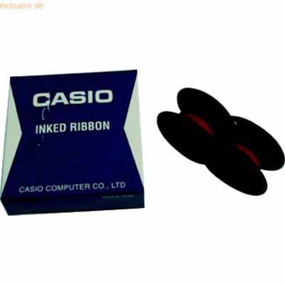 Farbband Casio DR320ER Nylon schwarz/rot