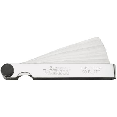 Thumbnail - Vigor V1714 Fühlerlehre 0.05 - 1 mm Anzahl Blätter: 20 DIN 2275