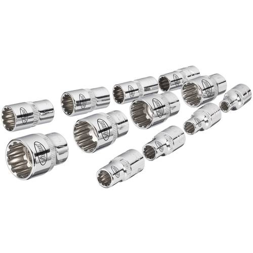 Vigor Steckschlüsseleinsatz-Set 1/4 (6.3 mm) 17teilig V1897