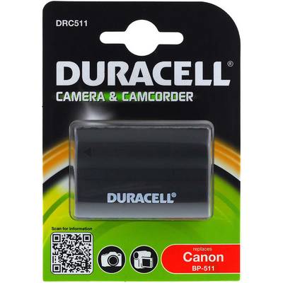 Duracell Akku DRC511 für Canon Typ BP-511, 7,4V, Li-Ion-0