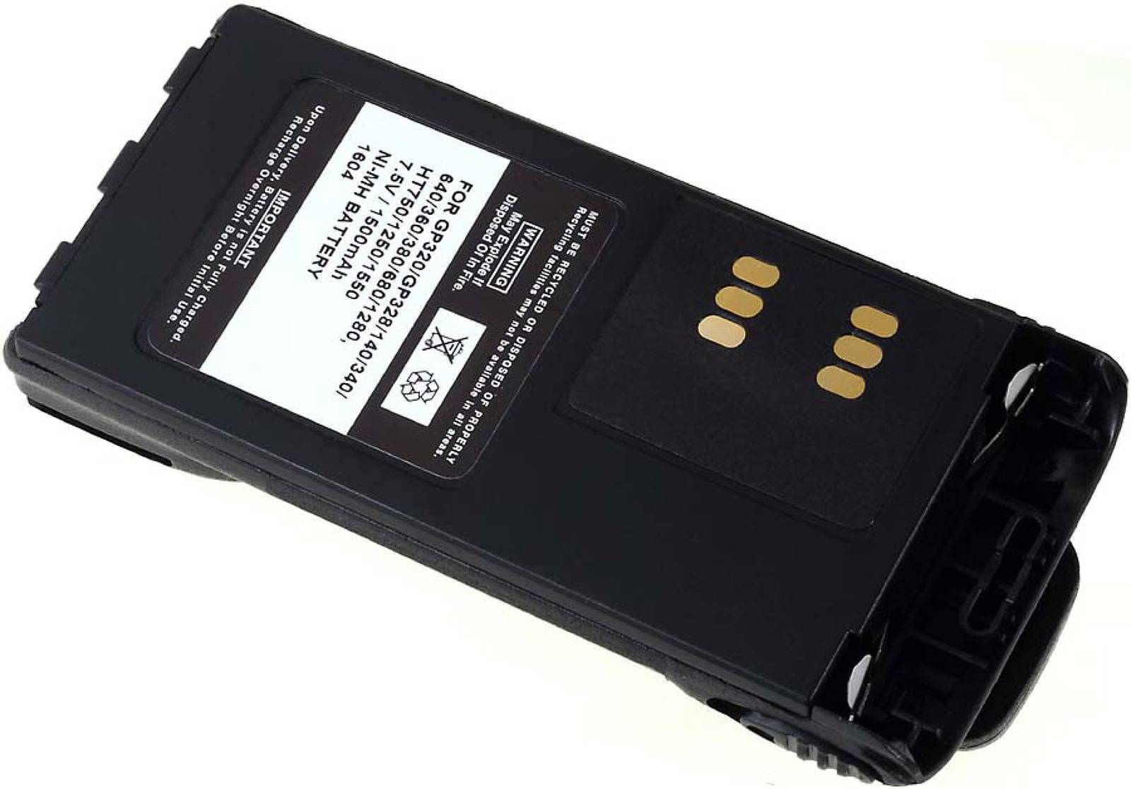 Akku für Motorola GP320/ 340/ 360, 7,5V, NiMH-4
