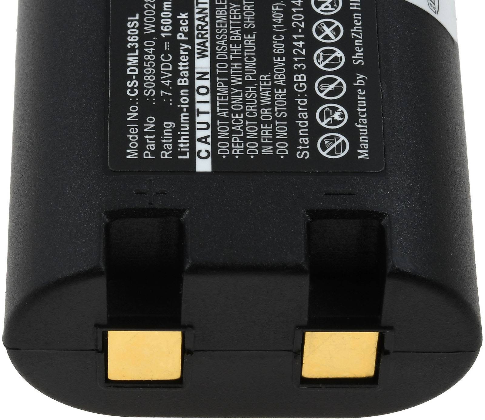 Akku für Etikettendrucker Dymo LabelManager 420P, 7,4V, Li-Ion-4