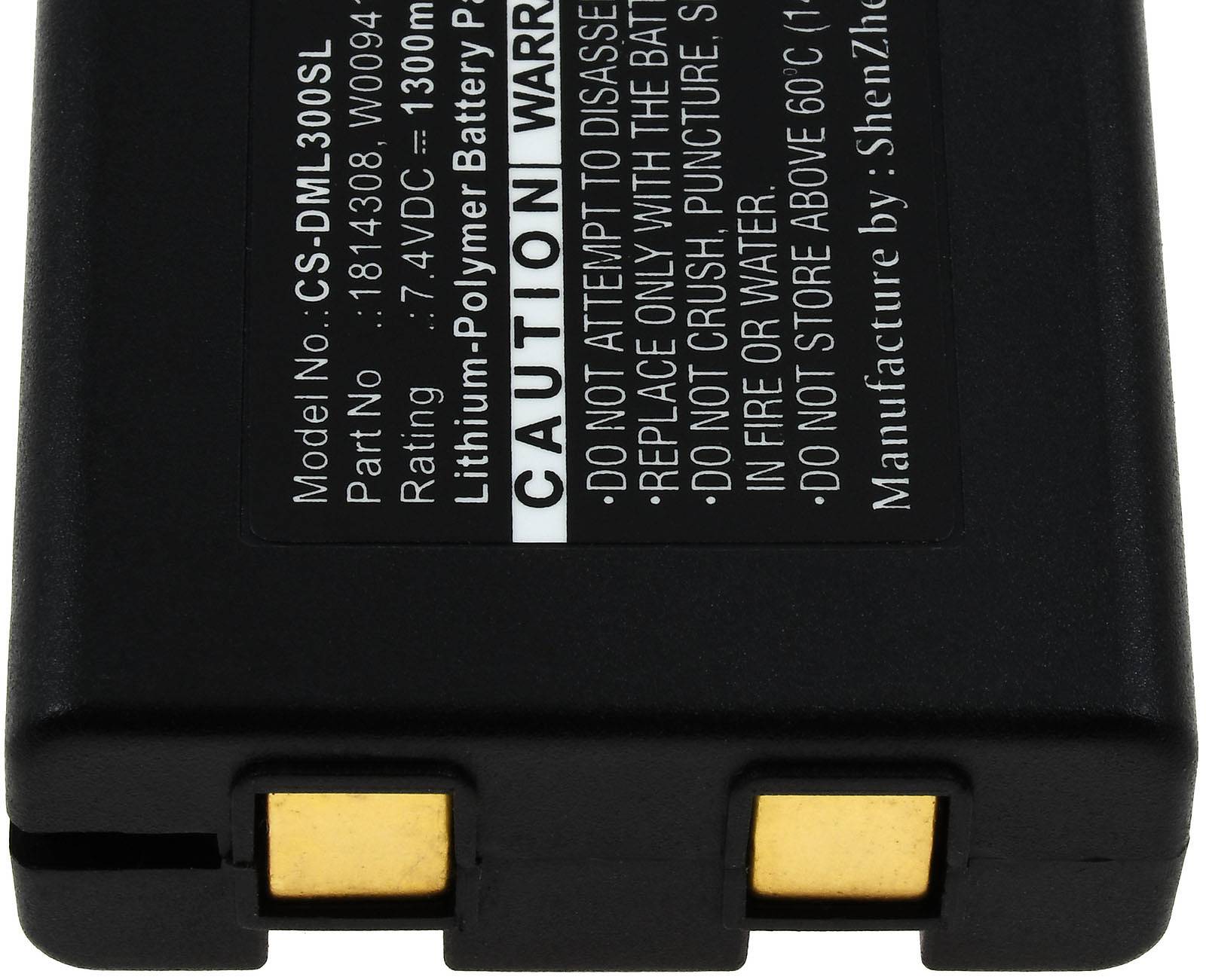 Akku für Etikettendrucker Dymo LabelManager 500TS / Typ 1814308, 7,4V, Li-Polymer-4