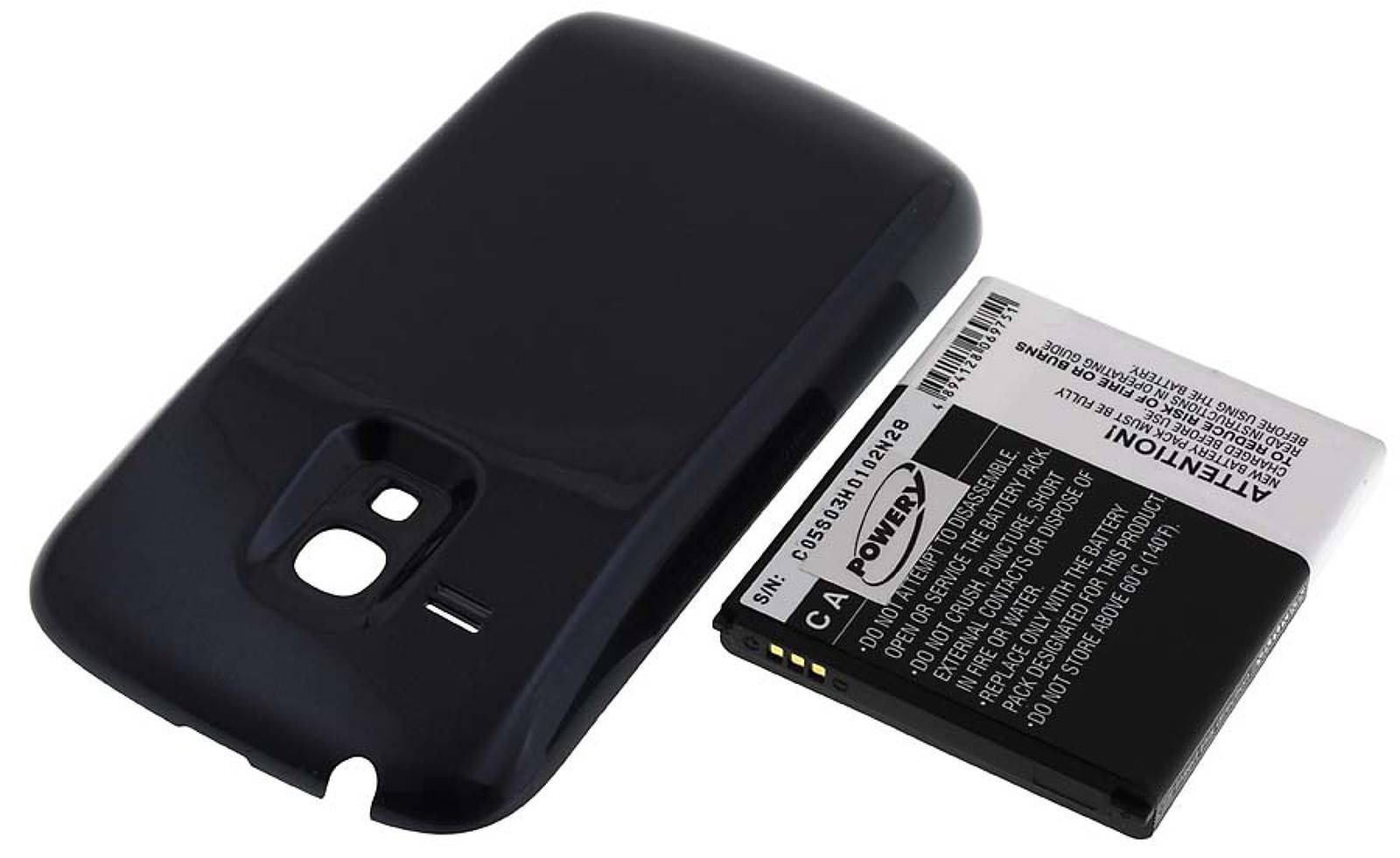 Akku für Samsung Galaxy S3 mini/ GT-I8190 / Typ EB-FIM7FLU 3000mAh, 3,8V, Li-Ion-0
